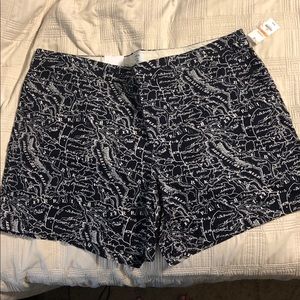 NWT Map print shorts by crown & ivy